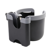 Porte-gobelet pour vélo avec support pour téléphone, grande capacité, porte-gobelet pour poussette