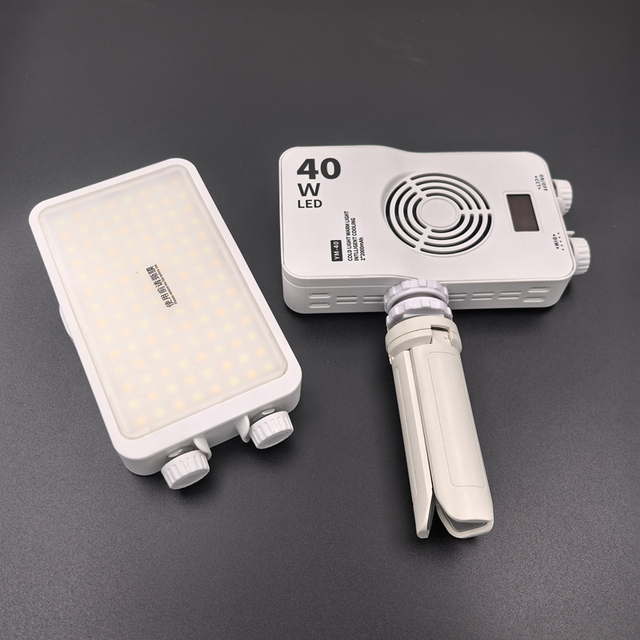 Phone Camera Photo Studio Photography Video Live Streaming Desktop Rechargeable LED Light Mini Tripod Bi Color Digital LED Lamp