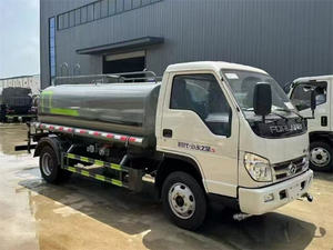 Camión Cisterna de Agua Potable de Acero Inoxidable FOTON FORLAND 4x2, Capacidad de 5000L, Camión Cisterna de Agua en Venta - Product Image 4