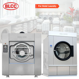Anhui BLCC 50-150kg Hotel-Wäschereimaschine Waschtrockner Waschextraktor Trommeltrockner Komplettset Wäschereiausrüstung - Product Image 3
