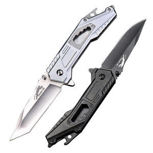 بيع مباشر من المصنع سكين جيب محمول متعدد الوظائف قابل للتخصيص للتخييم في الهواء الطلق شفرة D2 عالية الصلابة يدعم OEM - Product Image 1