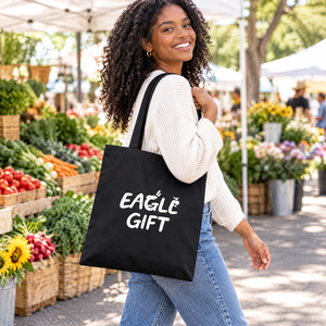 Eco Friendly Reusable Cotton Canvas Tote <b>Bags</b> Custom Printed Logos Letter Pattern <b>Medium</b> <b>Size</b> Top Handle Shoulder <b>Bags</b> for Women - Product Image 5