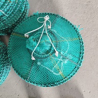 Chine Aquaculture Trap Steel Creel Cage pour escargots de mer ConchTraps à cône et filets de pêche pour la pêche aux escargots de mer