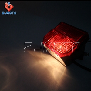 Phare arrière de moto avec réflecteur intégré, feu de plaque d'immatriculation pour <span class=keywords><strong>MZ</strong></span> <span class=keywords><strong>ETZ</strong></span> 150, <span class=keywords><strong>250</strong></span>, 251, et pour simason SR50 S51, 301 - Product Image 6