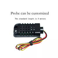 Hygromètre numérique LX932-B avec sonde externe, alimentation USB, moniteur précis de température/humidité pour piscine, serre, aquaculture, OEM/ODM