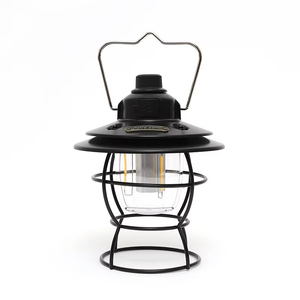 Outdoor Retro <b>Small</b> Lantern Portable Camping Lamp Energy-saving Lighting in Three Modes Rechargeable Ambient Light <b>Tent</b> Lamp - Product Image 2