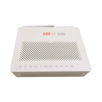 Router Terminal Jaringan Optik (ONT/ONU) Hs8145c Xpon Gpon 1GE+3FE+1Tel+USB 2.4g Wifi Bekas