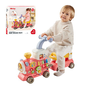 Đa Chức Năng 4-Trong-1 Học Tập Âm Nhạc Đồ Chơi Với Đèn Câu Đố Hơi Nước Bé Tập Đi Train Cho Bé Toddler Giáo Dục - Product Image 1