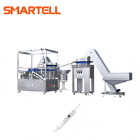Machine d'assemblage automatique de seringues médicales jetables, neuve, pour usines de fabrication, 2 ou 3 parties