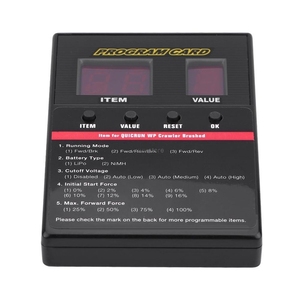 Hobbywing Quicrun ESC 1:10/1/8 1080 chải WP 80A điện tử tốc độ điều khiển cho RC xe Crawler cho <span class=keywords><strong>Traxxas</strong></span> trx4 trục SCX10 - Product Image 4