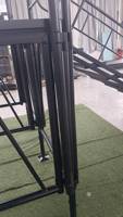 Plateforme de scène mobile réglable en aluminium portable noire à vendre