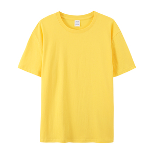 T-shirt casual da uomo AI-MICH 180 GSM con logo personalizzato, in saldo, vestibilità ampia, sportiva, a maniche corte, stile Cleanfit <span class=keywords><strong>giovanile</strong></span> e alla <span class=keywords><strong>moda</strong></span> - Product Image 3