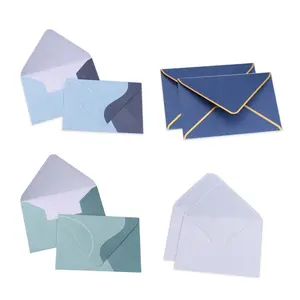 Мини бумажный конверт разных цветов, конверт с семенами для подарочной карты, визитной карточки, папки для документов А4, конверт белого, коричневого цвета из крафт-бумаги A7