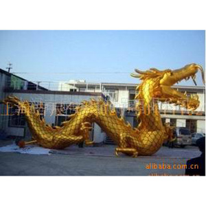 Decoraciones inflables de león dorado para ceremonias de apertura, eventos de boda, material de PVC, tamaño personalizable - Product Image 2