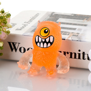 Juguetes blandos de maltosa con forma de monstruo, juguetes antiestrés de TPR suave para niños y adultos, ideales para fiestas. - Product Image 3