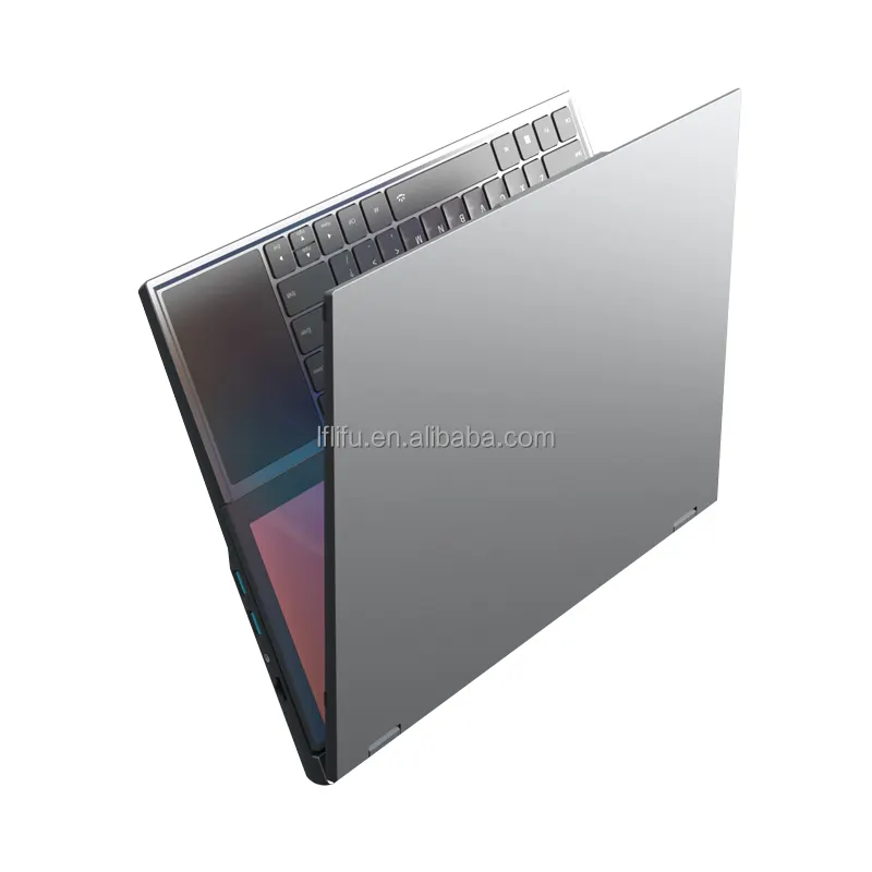 OEM laptop layar sisi ganda 16 + 14 inci, laptop layar sentuh menang 11 core i9 i7 generasi ke-10 ganda 16 "14" layar eksternal