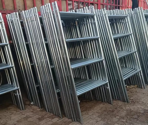 Custom T-Type Mobile Steel <strong>Scaffolding</strong> <strong>Frame</strong> Multi-Functional Construction Site Decorative <strong>Ladder</strong> for Construction Projects - Product Image 6