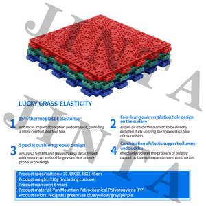 Portable Interlocking Outdoor Backyard Sport Court <strong>3X3</strong> Custom Used Basketball Floors <strong>Tiles</strong> System Pp Plastic Material - Product Image 4