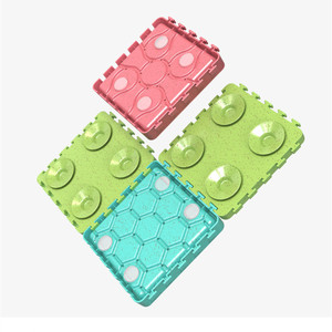 Durevole confezione da 4 Pet Fun Interactive Slow Feeder cibo per cani piatto ciotola leccare Mat per fermare il gonfiore per una dieta sana che mangia <span class=keywords><strong>abitudine</strong></span> - Product Image 5