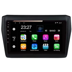Pemutar Multimedia Mobil Android untuk SUZUKI SWIFT 2017-2019, Pemutar Radio GPS DVD MP5, Unit Kepala Video Stereo