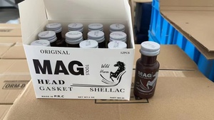 MAG công cụ <span class=keywords><strong>Acrylic</strong></span> chất lỏng keo màu nâu sẫm Xi lanh đầu Gasket <span class=keywords><strong>shellac</strong></span> cho chế biến gỗ construction59ml - Product Image 3