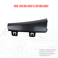 Pare-chocs avant en plastique OEM de haute qualité, patins de volant Mercedes-Benz Classe C W205, fixation par boulons, installation facile, neuf, référence OE 2228809500