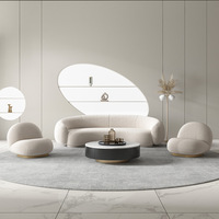 Canapé de Salon Nordique Mobilier Moderne pour Séjour