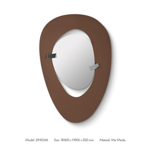 Nuova collezione specchio da parete decorativo accessori per la casa in acciaio inossidabile per interni <span class=keywords><strong>design</strong></span> decorazioni per la casa con cornice 3d wall art - Product Image 2