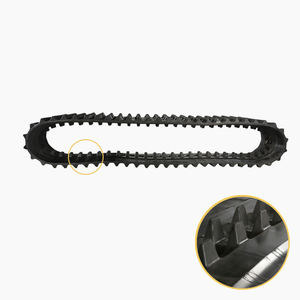 Лидер продаж, высококачественный сельскохозяйственный трактор 400x90, резиновая гусеница - Product Image 5