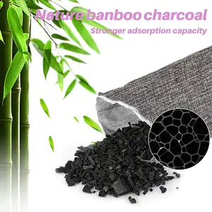 Activated Bamboo Charcoal Air Purifying Bags Charcoal Odor Eliminating Bags For Home Car Shoes Closet Pet