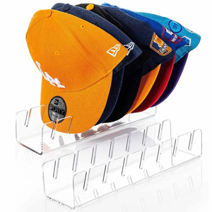 Wholesale Caps Holder Baseball Cap Display Rack Acrylic <b>Hat</b> Home Closet Organization Storage Store Decoration - Product Image 6