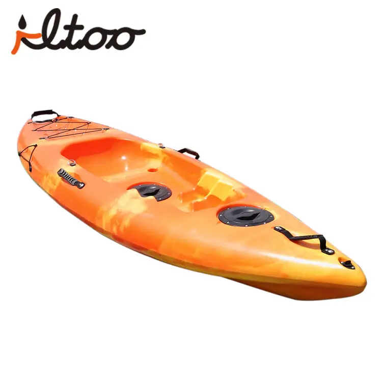 Kayak da pesca di alta qualità da 2.62m 9 piedi con un prezzo economico, sit on top kayak per sport acquatici per persona singola in vendita