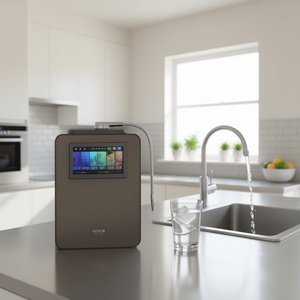 Purificateur d'eau alcaline Vevor 10000L pH 2.5-11.2 Filtre à hydrogène Fonction UV Système de filtration domestique - Product Image 2