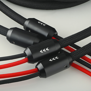 Cabo de Áudio HiFi 5N Cobre OCC Banhado a Prata, Fio de Qualidade Audiófila com Conector Banana para Amplificador de Estúdio e Home Theater - Product Image 3