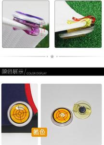 Marcatore di Palla per Golf con Livella per la Lettura della Pendenza, Clip Magnetica da Cappello, Lettore di Precisione per Green, Accessorio Portatile per l'Allenamento da Uomo - Product Image 3