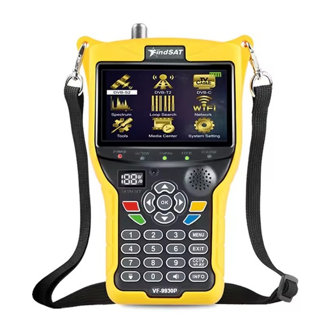 Original Findsat VF-9930M DVB-S2 DVB-T2 DVB-C AHD H.265 Satellite Meter Satellite Finder