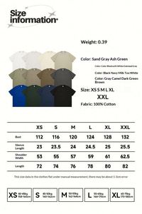 เสื้อยืดโอเวอร์ไซส์ผู้ชาย แขนสั้น ผ้าคอตตอนหนา 305 กรัม สีพื้น สไตล์สตรีท สำหรับฤดูใบไม้ผลิและฤดูร้อน รุ่นใหม่ - Product Image 3