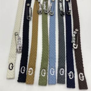Cordons en polyester tressé durables et écologiques de 10 mm de diamètre avec logo personnalisé pour les cordons de capuche des sweats-shirts, des sacs et des vêtements - Product Image 2