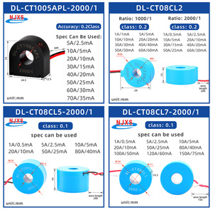 Trasformatore di Corrente AC Mini <span class=keywords><strong>Serie</strong></span> DL-CT08CL da 20A/10mA a 50A/50mA Tipo ad Anello per Misurazioni - Product Image 3