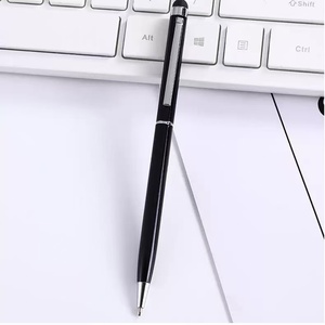 Bolígrafos Metálicos Personalizados con Logotipo, Bolígrafo Delgado con Mecanismo <span class=keywords><strong>de</strong></span> Giro y Punta Táctil, Venta al Por Mayor para Publicidad <span class=keywords><strong>de</strong></span> Marca y Promociones - Product Image 5