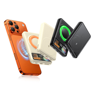 <span class=keywords><strong>Batterie</strong></span> externe magnétique 10000 mAh avec charge rapide sans fil 15W et charge rapide TYPE-C PD20W pour téléphone - Product Image 1