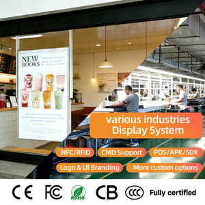 Schermo Pubblicitario 4K ad Alta Luminosità per Vetrine di Centri Commerciali, Display LCD Intelligente Bifacciale Tutto-in-Uno - Product Image 2