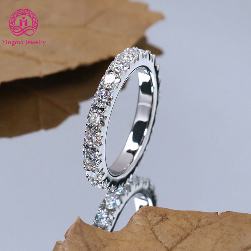 vvs1 moissanite ring sterling