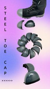 Perfetta soluzione di sicurezza per <span class=keywords><strong>scarpe</strong></span> da lavoro puntale protettiva in acciaio con striscia per <span class=keywords><strong>scarpe</strong></span> da lavoro <span class=keywords><strong>misure</strong></span> protettive - Product Image 6