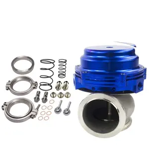 Refone 38mm Turbo Esterno Wastegate Kit e 50 millimetri V-Band Blow Off Valve 35 PSI Primavera