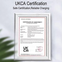 Premium UKCA certificado PD 20W adaptador de corriente USB tipo C carga rápida cargador de pared cabeza Reino Unido enchufe para iPhone Samsung teléfono móvil
