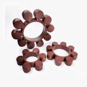 MT Type plum Blossom <b>Pad</b> Polyurethane Rubber Coupling <b>Buffer</b> <b>Pad</b> PU/TPU Rounded Hexagonal <b>Pad</b> MT5 - Product Image 3