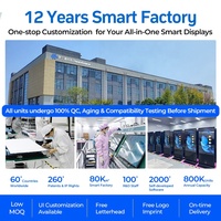 43 49 55 65 Inch Android 14 4K HD Indoor Touch Screen Floor Standing Digital Signage Kiosk Touch Screens Advertising Display