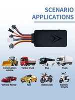Localizador GPS para Vehículos 4G CA005 con Alarma SOS, Micrófono Integrado, Antirrobo, 2G GSM LBS, Compatible con PC y Sensor de Nivel de Combustible