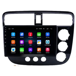 Android Car Multimedia Player Per Honda CIVIC CF4 2001-2004 GUIDA A DESTRA Con Schermo LCD SWC Autoradio di Intrattenimento Stereo